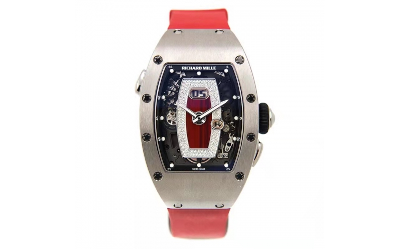 RM37-TITANIUM-RED DIAL